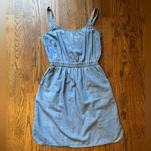 Old Navy Denim Blue Mini Dress